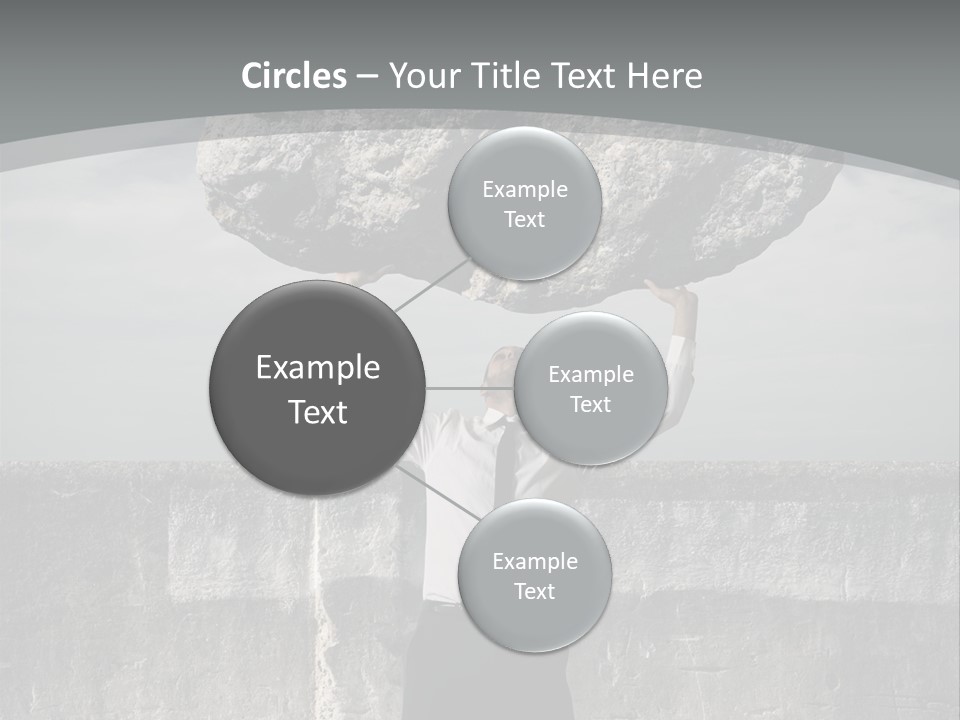 Mass Man Burden PowerPoint Template