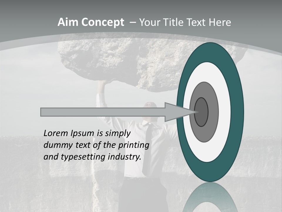 Mass Man Burden PowerPoint Template