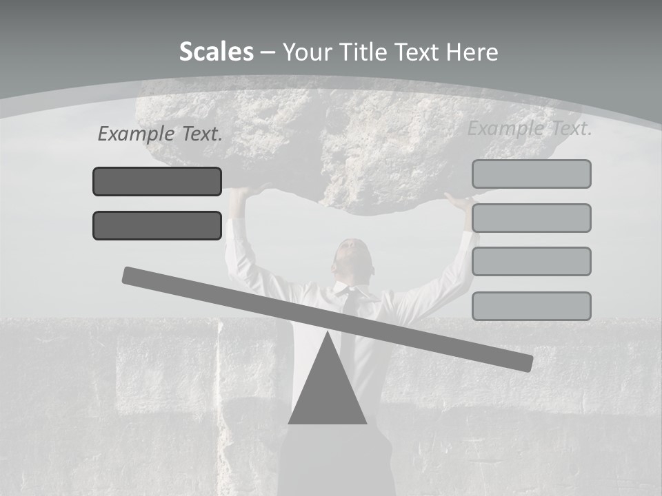 Mass Man Burden PowerPoint Template