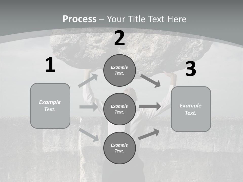 Mass Man Burden PowerPoint Template