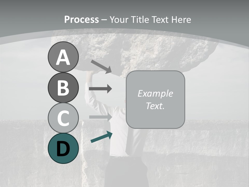 Mass Man Burden PowerPoint Template