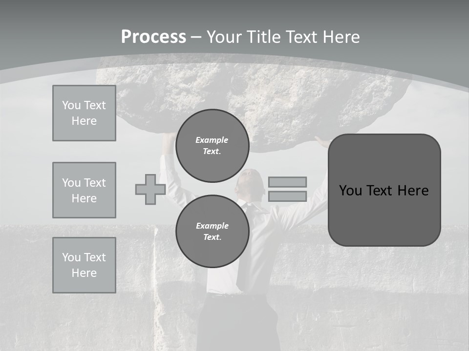 Mass Man Burden PowerPoint Template