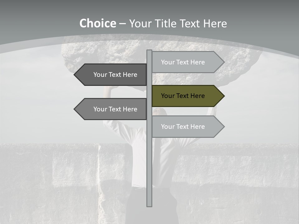 Mass Man Burden PowerPoint Template