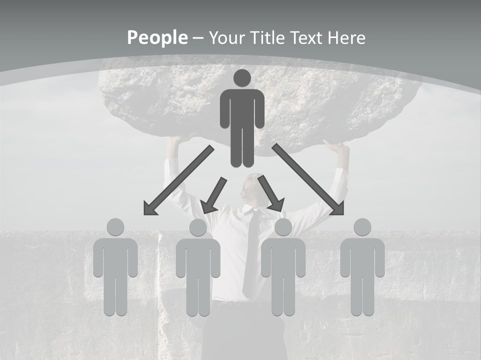 Mass Man Burden PowerPoint Template