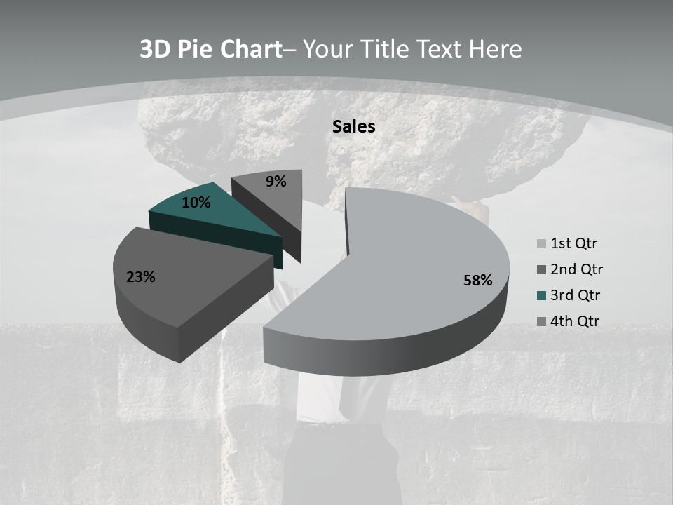 Mass Man Burden PowerPoint Template