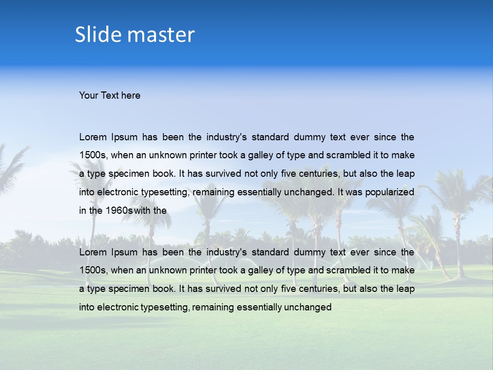 Sun Refresh Cloud PowerPoint Template