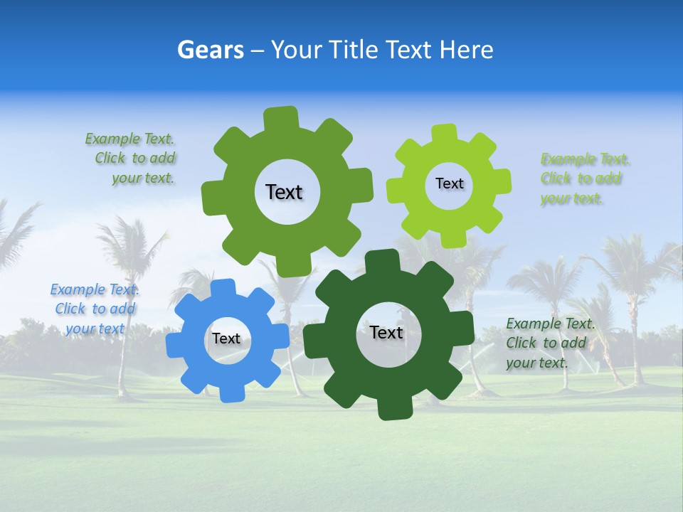 Sun Refresh Cloud PowerPoint Template