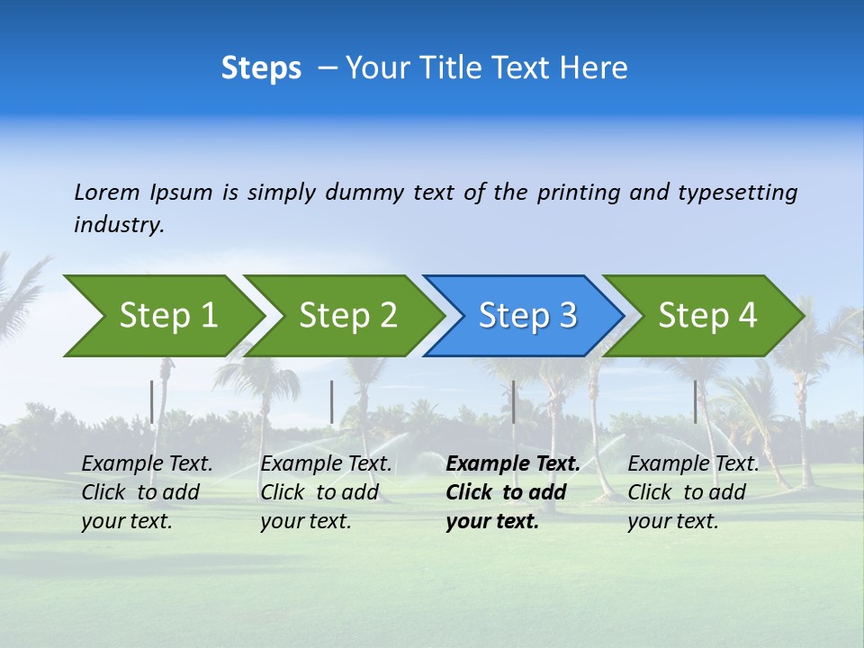 Sun Refresh Cloud PowerPoint Template