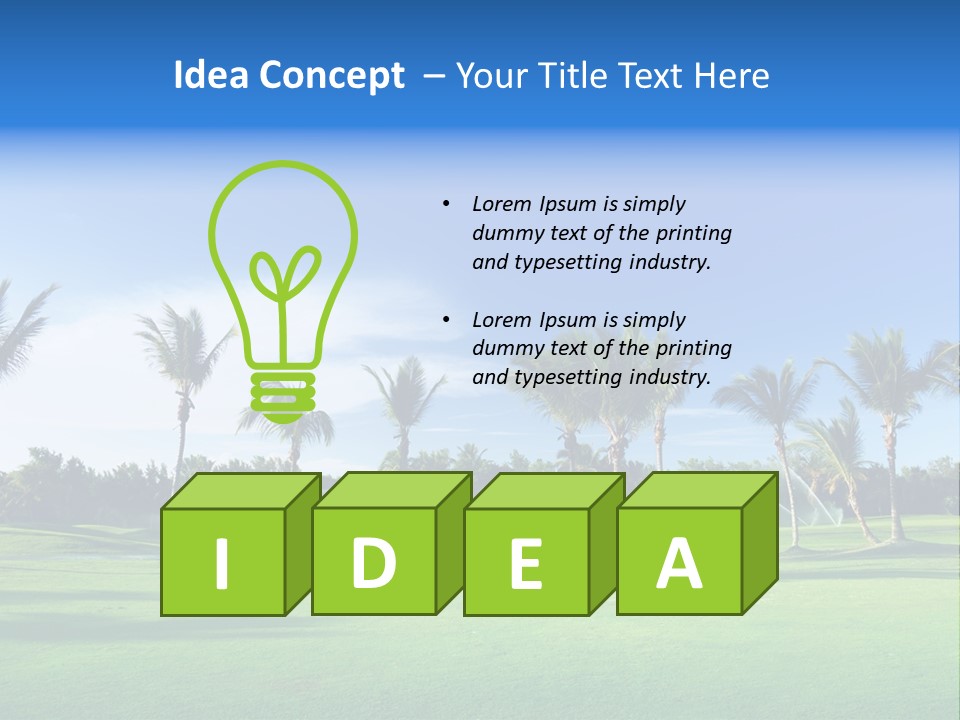 Sun Refresh Cloud PowerPoint Template