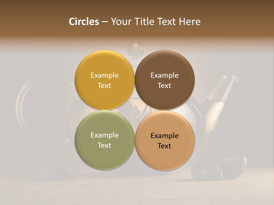 Herbal Cafe Silence PowerPoint Template