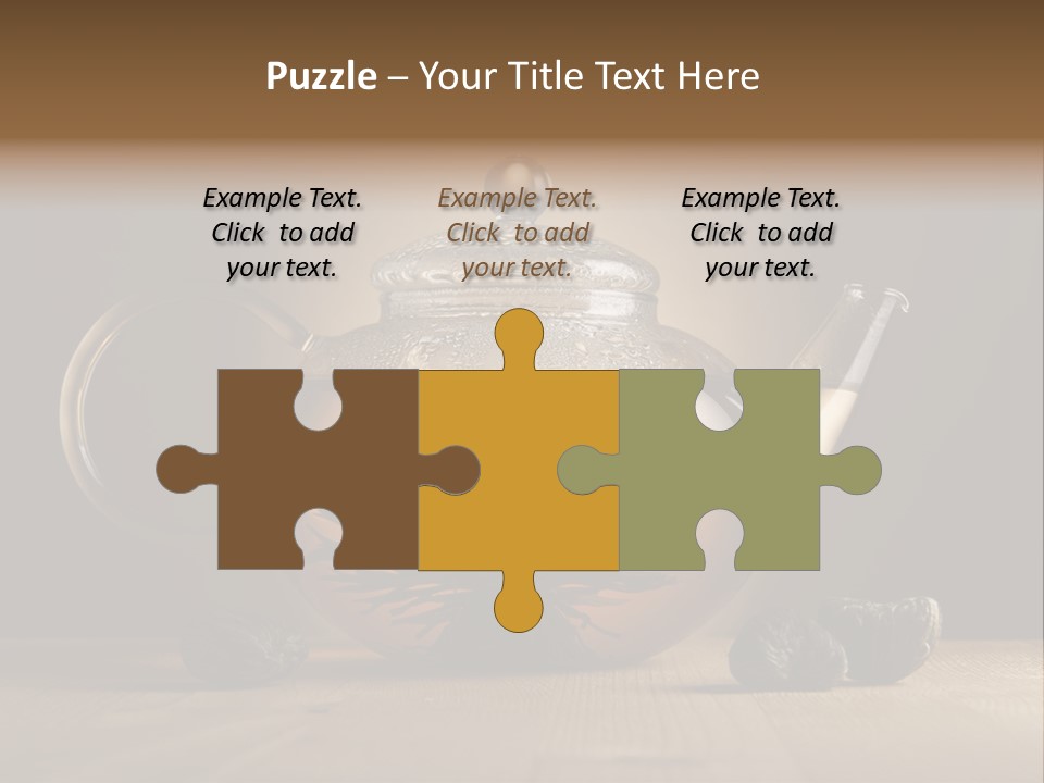 Herbal Cafe Silence PowerPoint Template