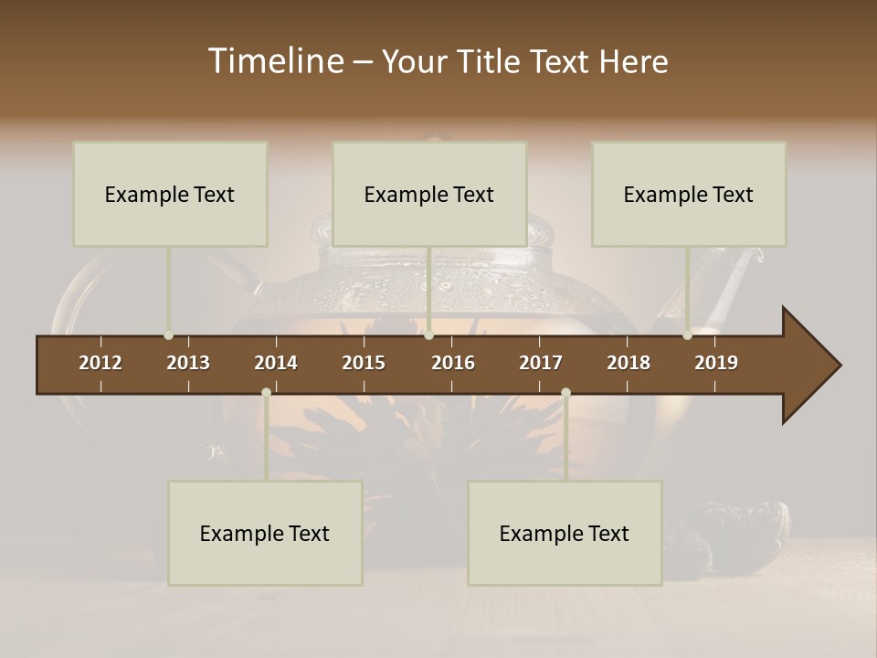Herbal Cafe Silence PowerPoint Template