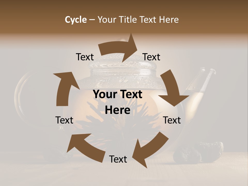 Herbal Cafe Silence PowerPoint Template