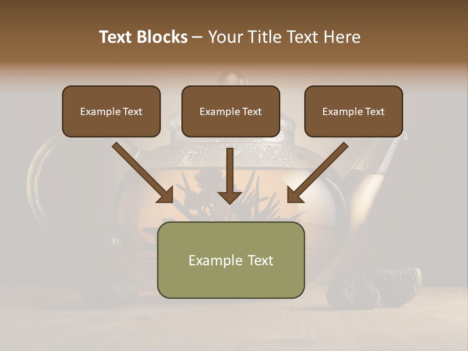 Herbal Cafe Silence PowerPoint Template