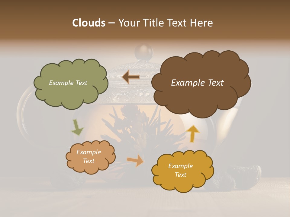 Herbal Cafe Silence PowerPoint Template