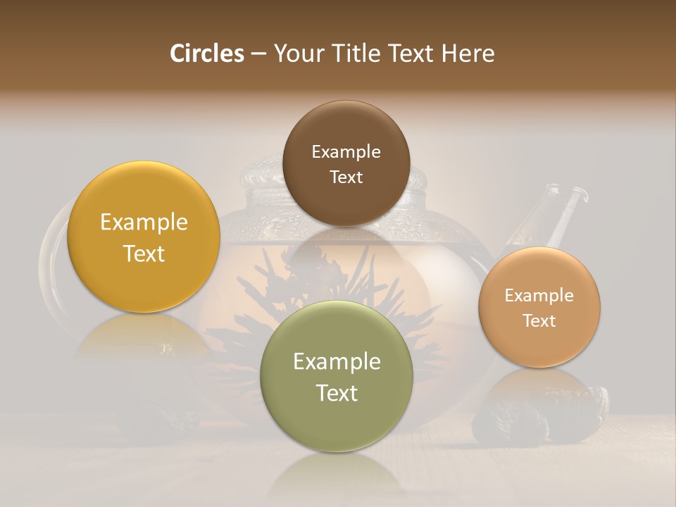 Herbal Cafe Silence PowerPoint Template