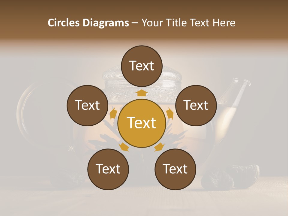 Herbal Cafe Silence PowerPoint Template