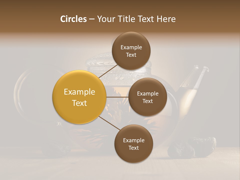 Herbal Cafe Silence PowerPoint Template