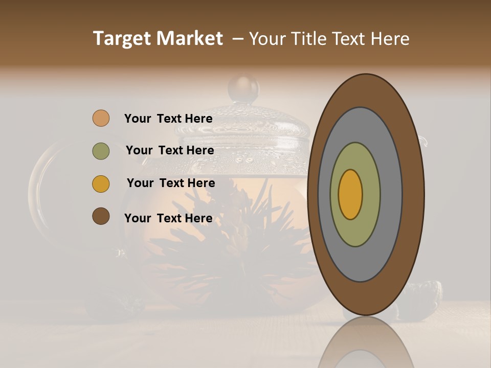 Herbal Cafe Silence PowerPoint Template