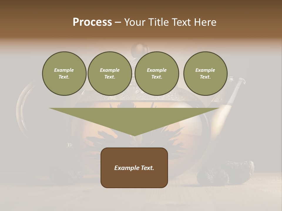 Herbal Cafe Silence PowerPoint Template