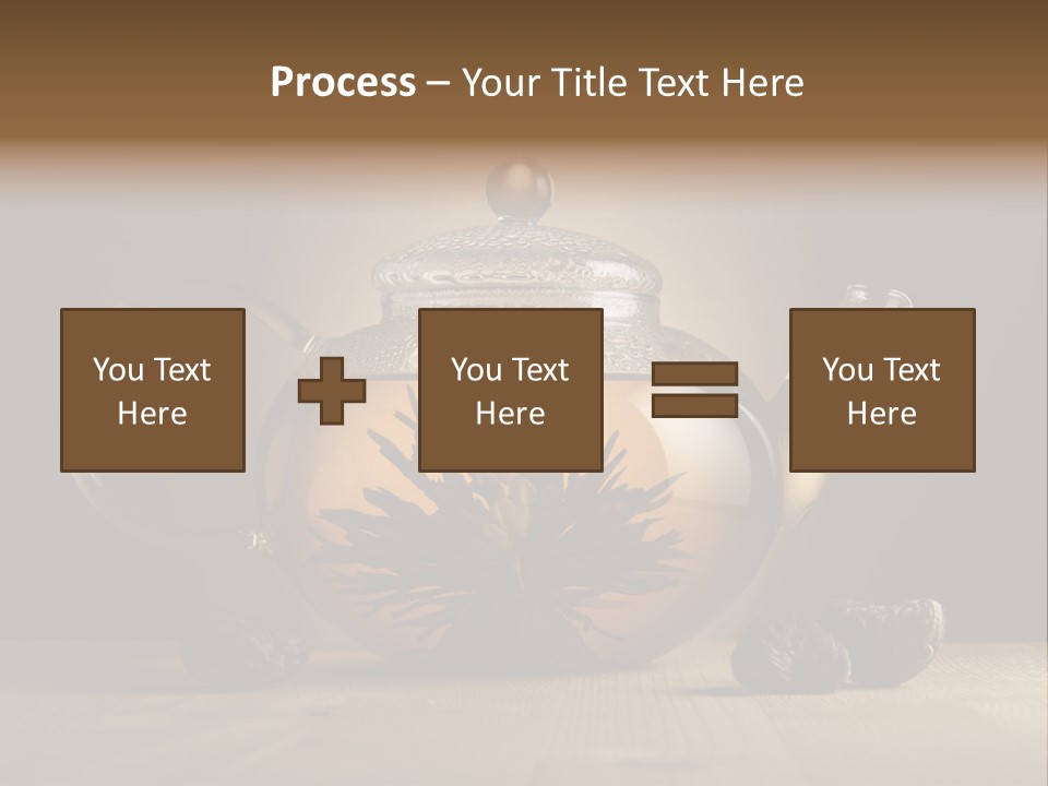 Herbal Cafe Silence PowerPoint Template