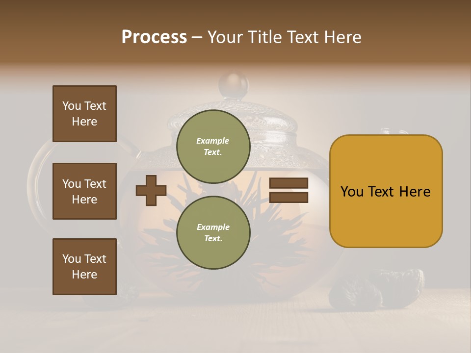 Herbal Cafe Silence PowerPoint Template