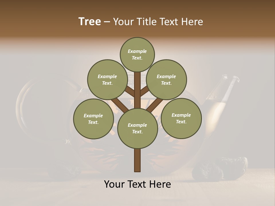 Herbal Cafe Silence PowerPoint Template