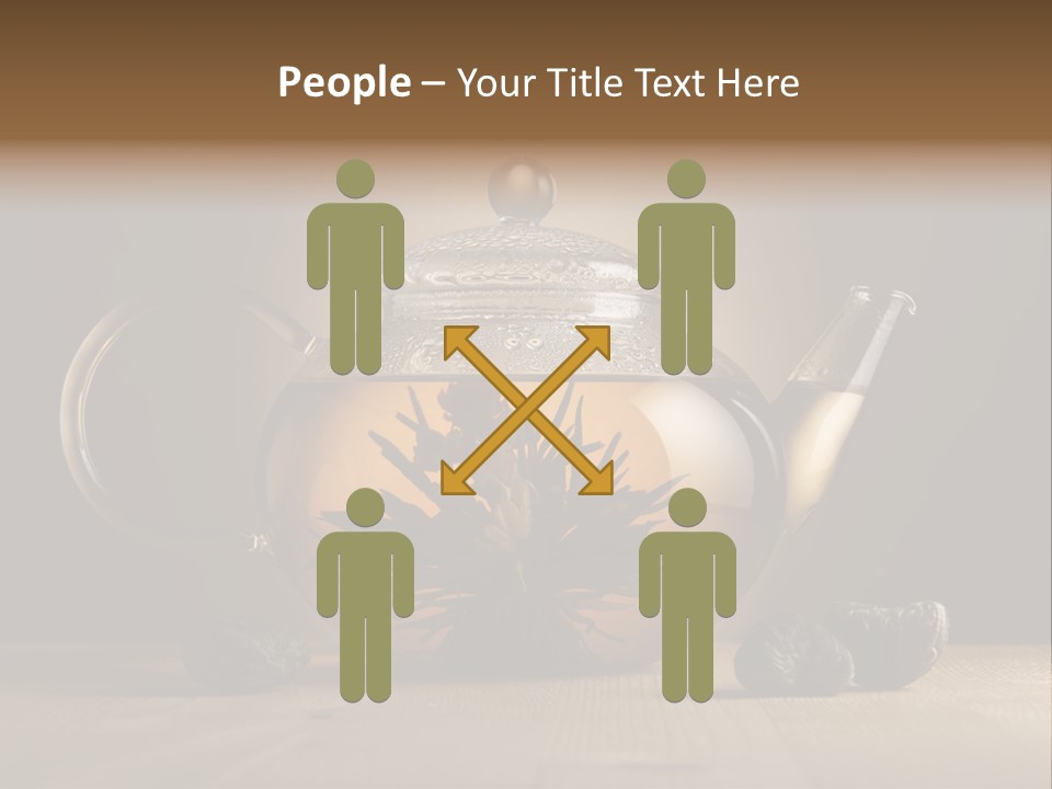 Herbal Cafe Silence PowerPoint Template