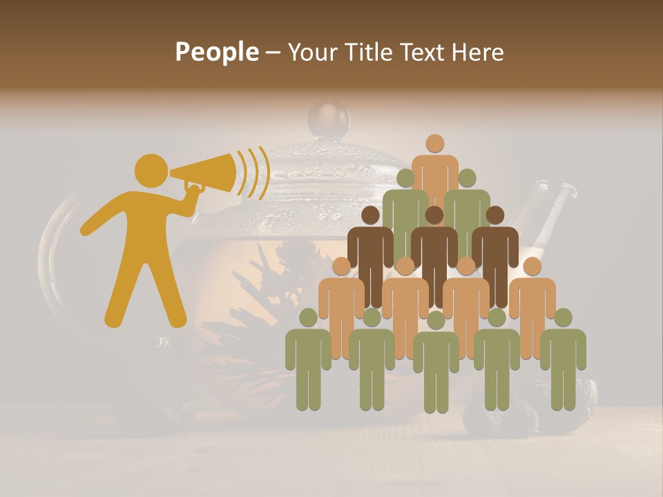 Herbal Cafe Silence PowerPoint Template