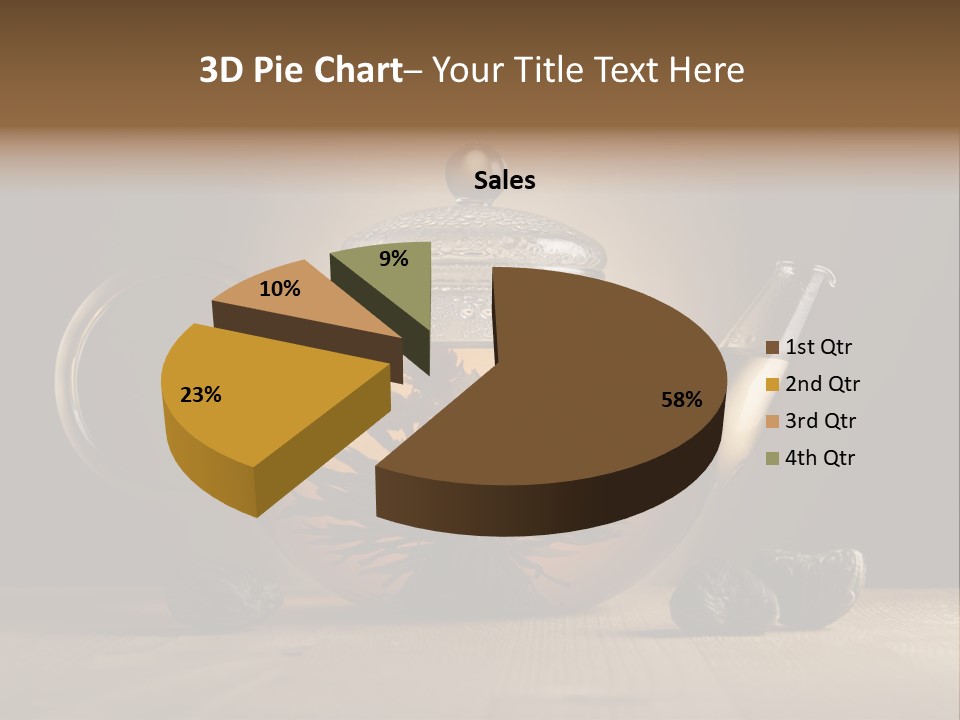 Herbal Cafe Silence PowerPoint Template