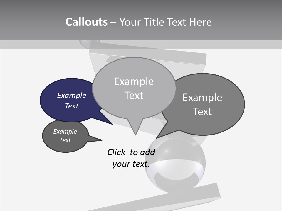 Design Spheres Group PowerPoint Template