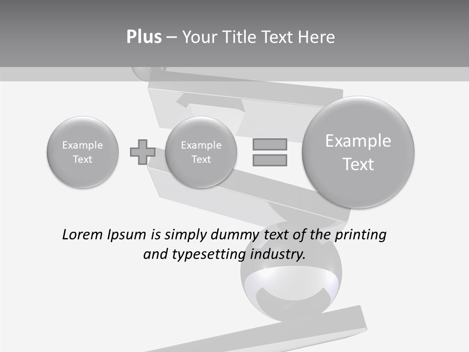 Design Spheres Group PowerPoint Template