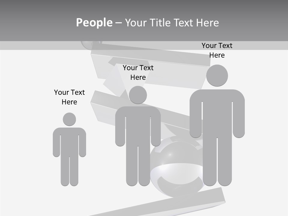 Design Spheres Group PowerPoint Template