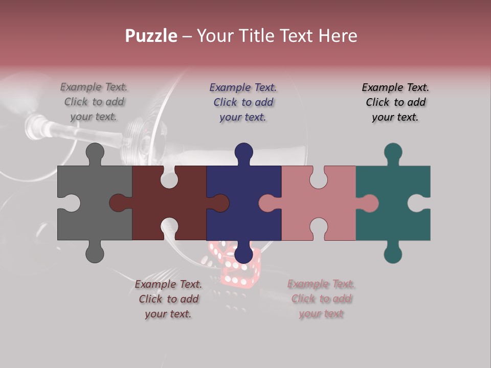 Bubble Anniversary Fizz PowerPoint Template