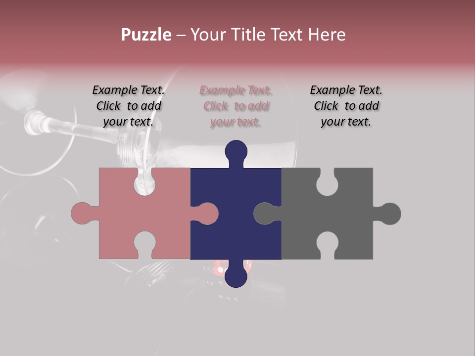 Bubble Anniversary Fizz PowerPoint Template