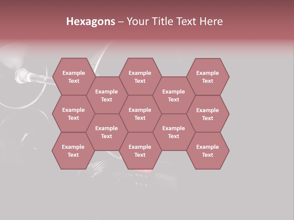 Bubble Anniversary Fizz PowerPoint Template