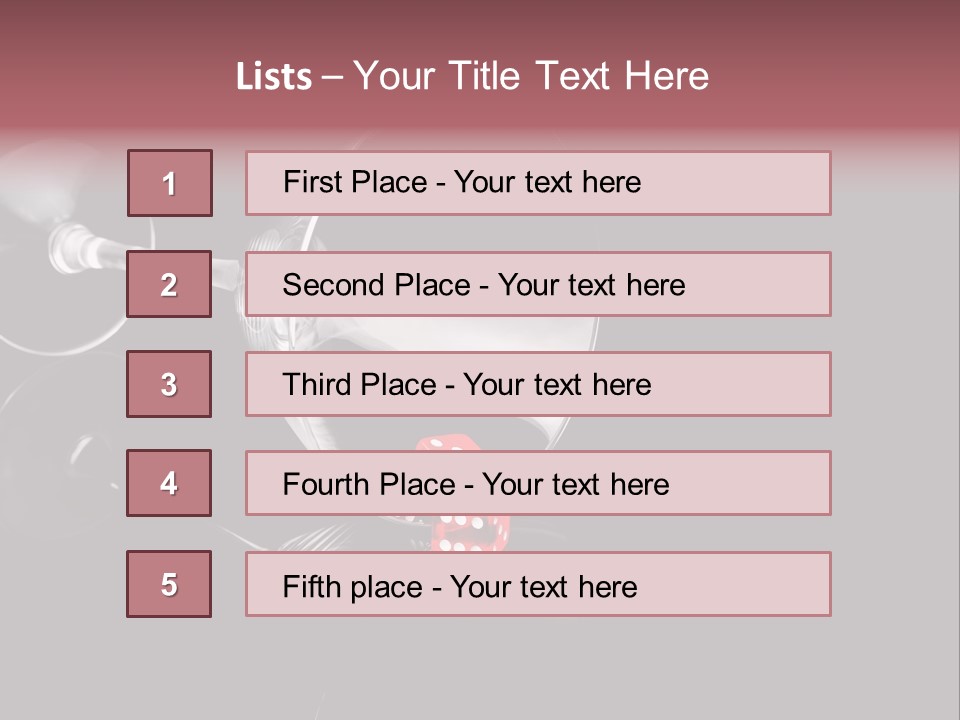Bubble Anniversary Fizz PowerPoint Template