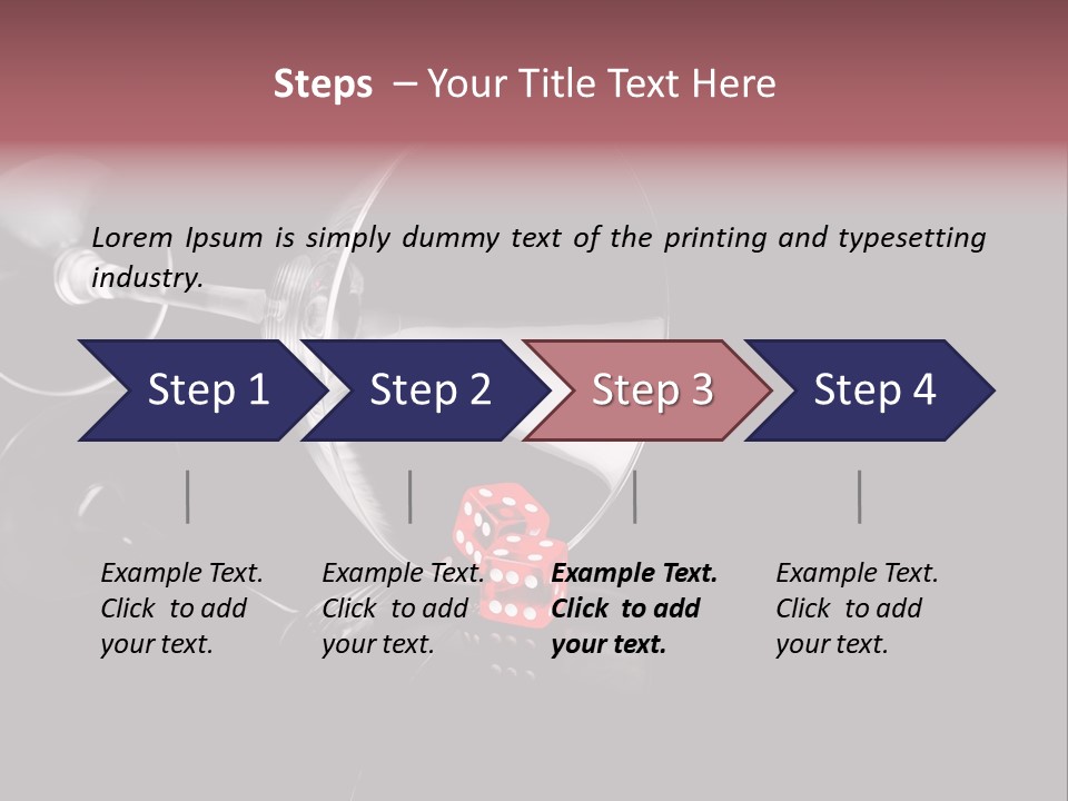 Bubble Anniversary Fizz PowerPoint Template