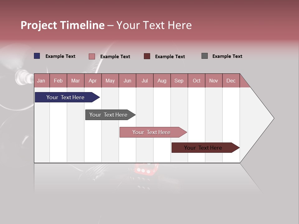 Bubble Anniversary Fizz PowerPoint Template