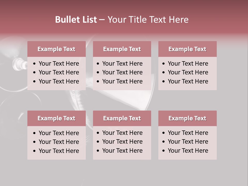 Bubble Anniversary Fizz PowerPoint Template