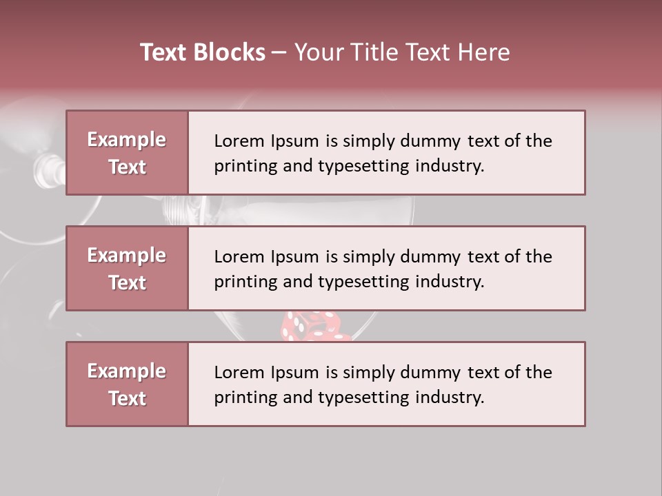 Bubble Anniversary Fizz PowerPoint Template