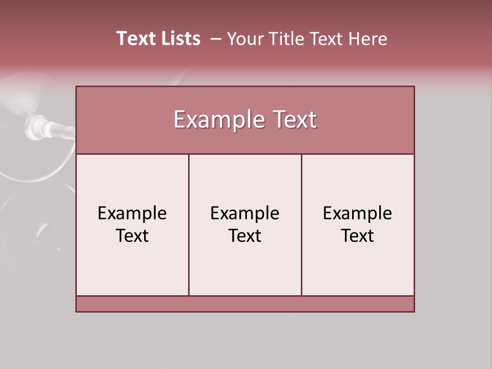 Bubble Anniversary Fizz PowerPoint Template