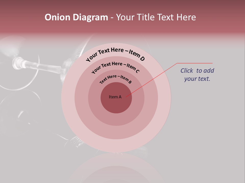 Bubble Anniversary Fizz PowerPoint Template