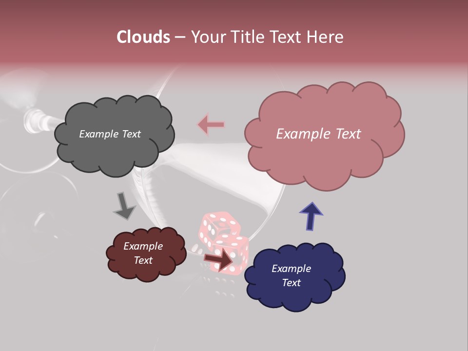 Bubble Anniversary Fizz PowerPoint Template