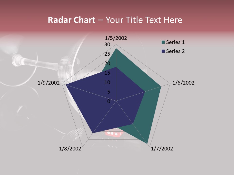 Bubble Anniversary Fizz PowerPoint Template
