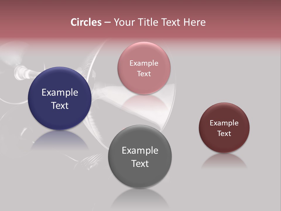 Bubble Anniversary Fizz PowerPoint Template