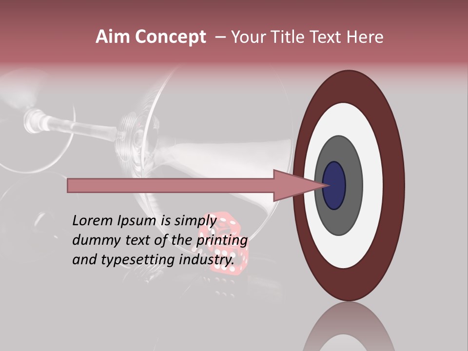 Bubble Anniversary Fizz PowerPoint Template