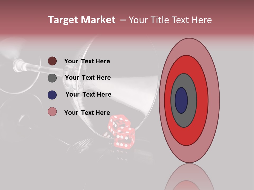 Bubble Anniversary Fizz PowerPoint Template