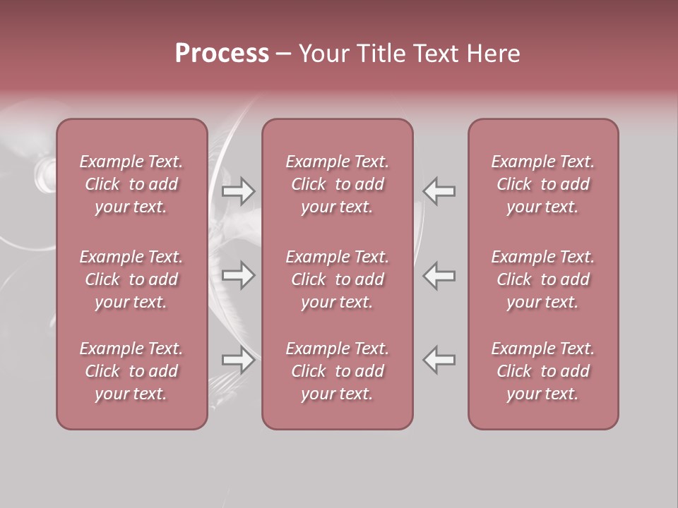 Bubble Anniversary Fizz PowerPoint Template