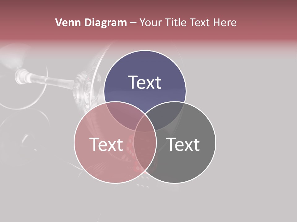 Bubble Anniversary Fizz PowerPoint Template